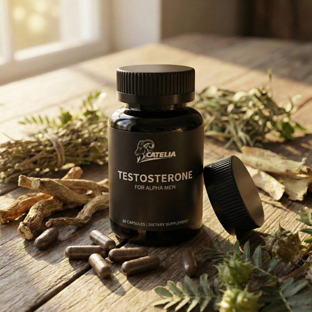Natürlicher Testosteron-Booster (60 Kapseln)